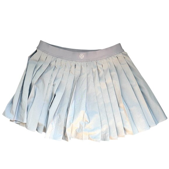 Lululemon High-Rise Pleated Tennis Skirt Size 8 in Blue Willow Athleisure Gym - Picture 5 of 10